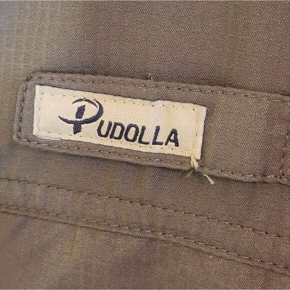 Pudolla XL Gray Lng RollupSlve Breathable Fishing Hiking Women Buttons Up Shirt - Picture 8 of 11